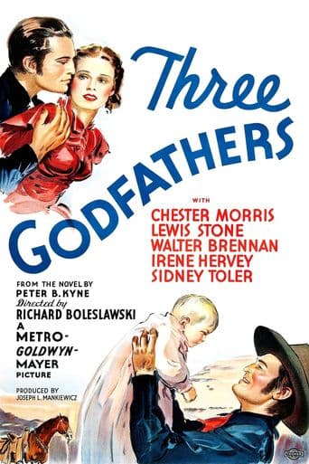 Three Godfathers poster art