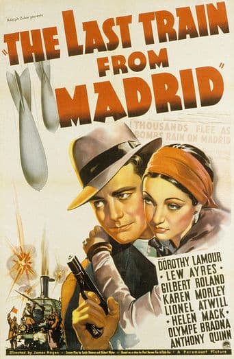 The Last Train from Madrid poster art