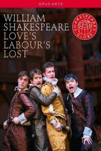 Love's Labour's Lost: Shakespeare's Globe Theatre poster art