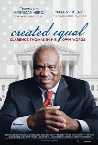 Created Equal: Clarence Thomas in His Own Words poster art