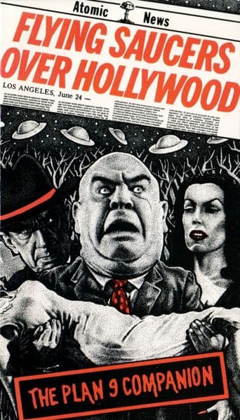 Flying Saucers Over Hollywood: The 'Plan 9' Companion poster art