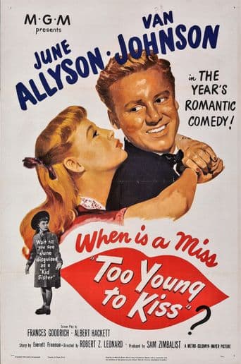 Too Young to Kiss poster art