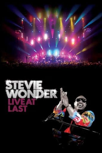 Stevie Wonder: Live at Last poster art