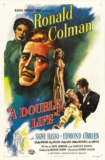 A Double Life poster art