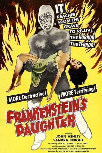 Frankenstein's Daughter poster art