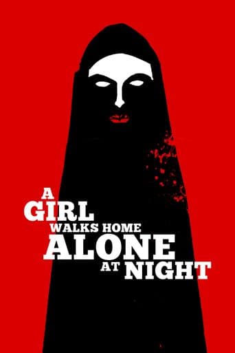 A Girl Walks Home Alone at Night poster art