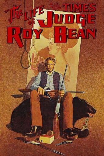 The Life and Times of Judge Roy Bean poster art