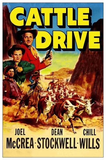 Cattle Drive poster art