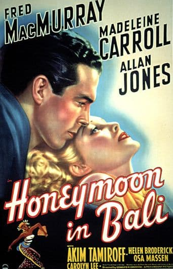 Honeymoon in Bali poster art