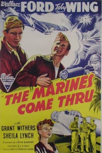 The Marines Come Thru poster art