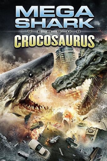 Mega Shark vs. Crocosaurus poster art