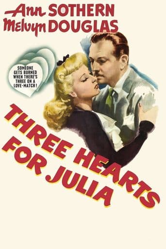 Three Hearts for Julia poster art