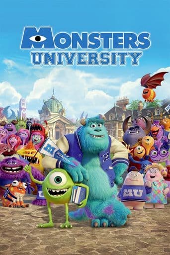 Monsters University poster art