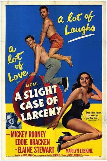 A Slight Case of Larceny poster art