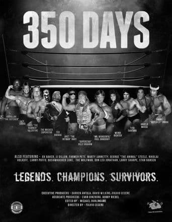 350 Days - Legends. Champions. Survivors poster art