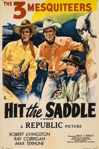 Hit the Saddle poster art