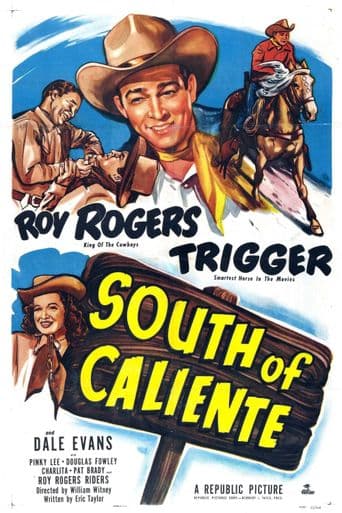 South of Caliente poster art
