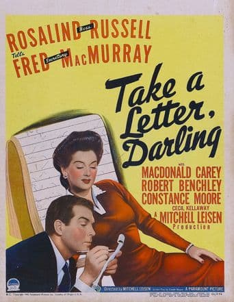 Take a Letter, Darling poster art