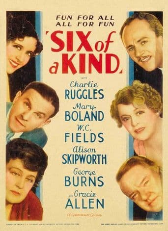 Six of a Kind poster art