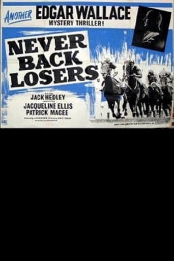 Never Back Losers poster art