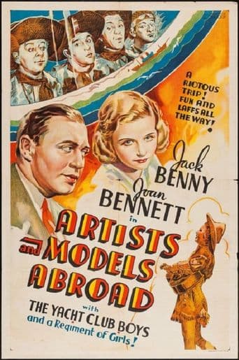 Artists and Models Abroad poster art