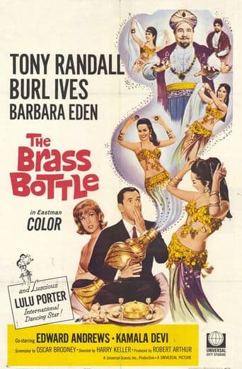 The Brass Bottle poster art