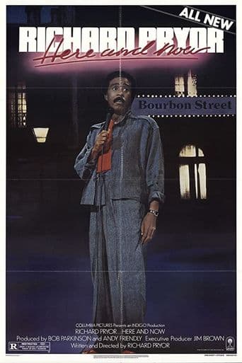 Richard Pryor... Here and Now poster art