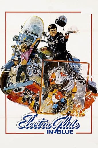 Electra Glide in Blue poster art