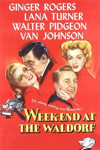 Weekend at the Waldorf poster art