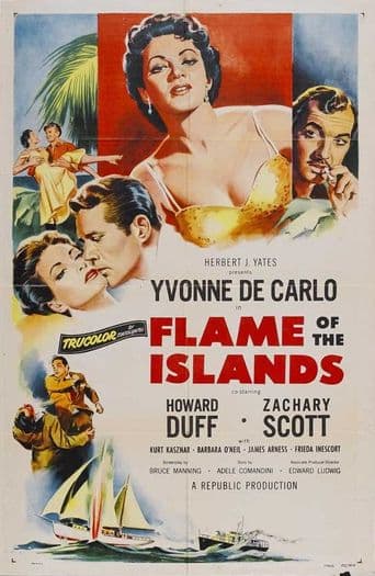 Flame of the Islands poster art