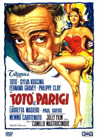 Totò a Parigi poster art