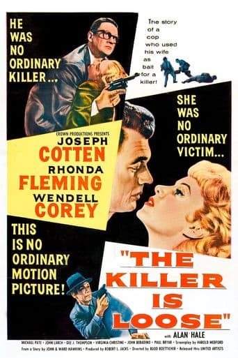 The Killer Is Loose poster art