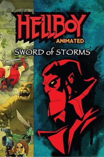 Hellboy Animated: Sword of Storms poster art