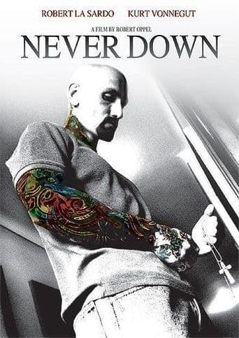 Never Down poster art