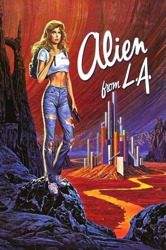 Alien From L.A. poster art