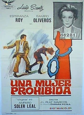 Una mujer prohibida poster art