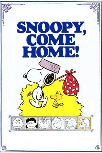 Snoopy, Come Home poster art