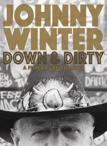 Johnny Winter: Down & Dirty poster art