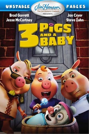 Unstable Fables: 3 Pigs and a Baby poster art