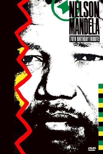 Nelson Mandela 70th Birthday Tribute poster art