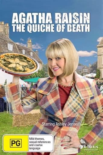 Agatha Raisin and the Quiche of Death poster art