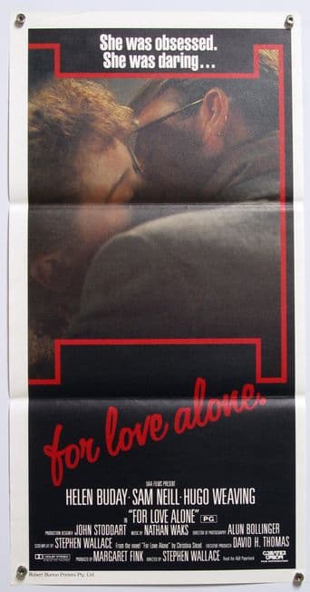 For Love Alone poster art