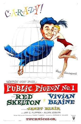 Public Pigeon No. 1 poster art