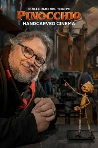 Guillermo del Toro's Pinocchio: Handcarved Cinema poster art