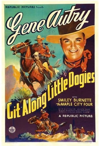 Git Along Little Dogies poster art