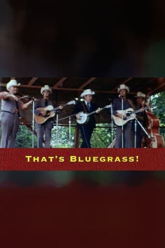 That's Bluegrass poster art