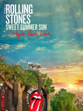 The Rolling Stones: Sweet Summer Sun - Hyde Park Live poster art