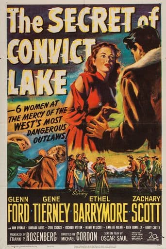 The Secret of Convict Lake poster art