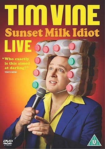 Tim Vine: Sunset Milk Idiot poster art