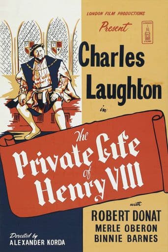 The Private Life of Henry VIII poster art